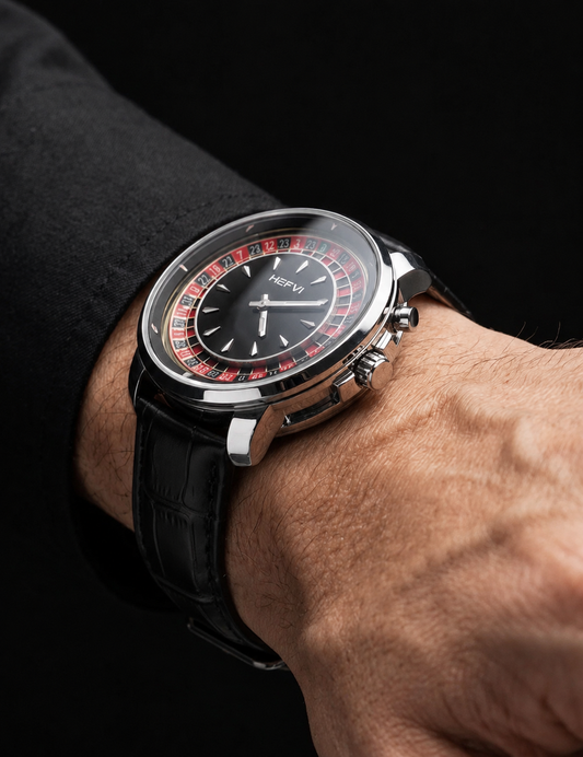 Chrono Elite Stainless Steel Men’s Watch