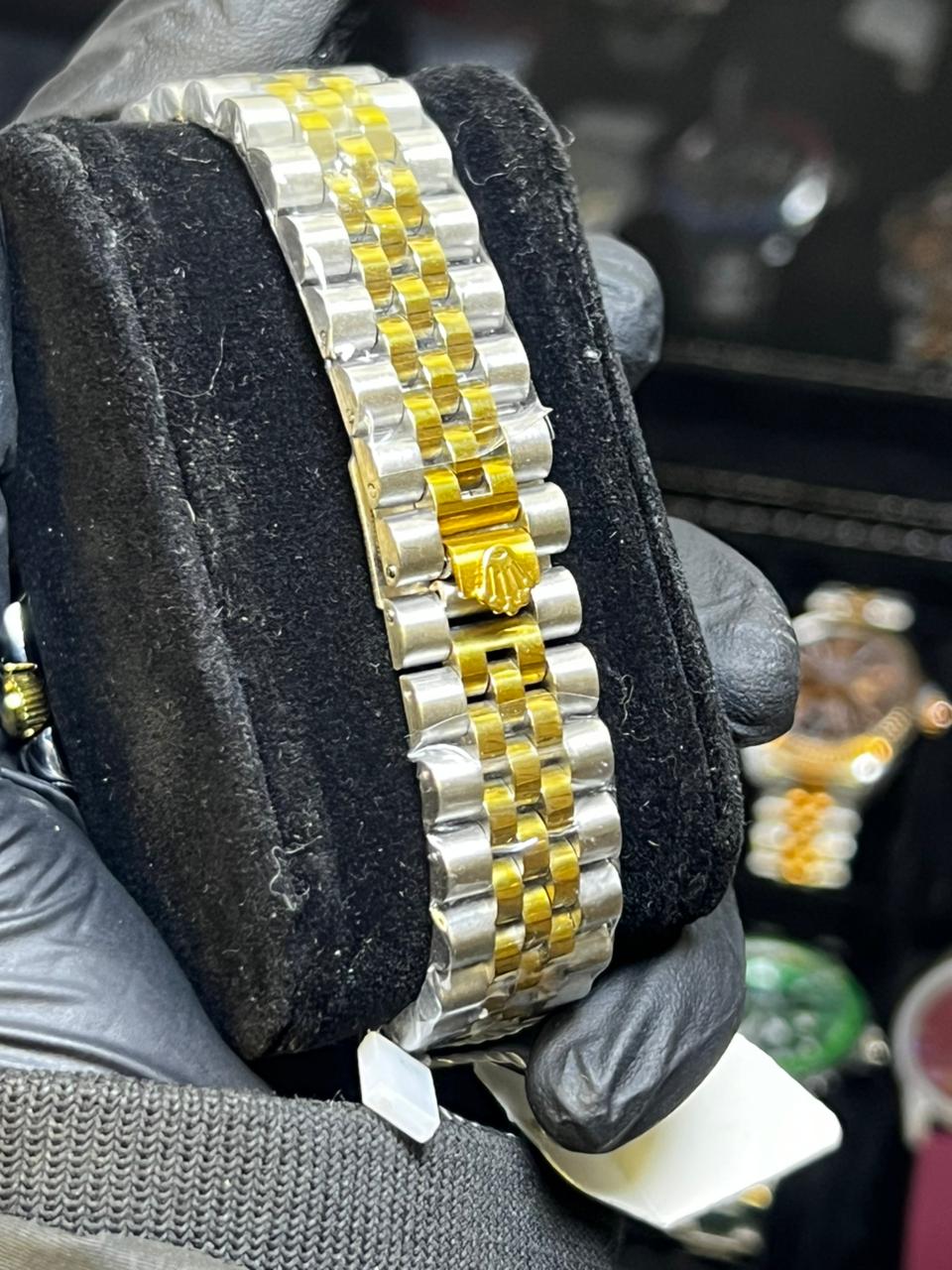 GMT Master II special edition two tone Gold stainless steel men watch