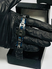 Premium Arabic marble octagon watch gunmetal gray Whearz Pakistan