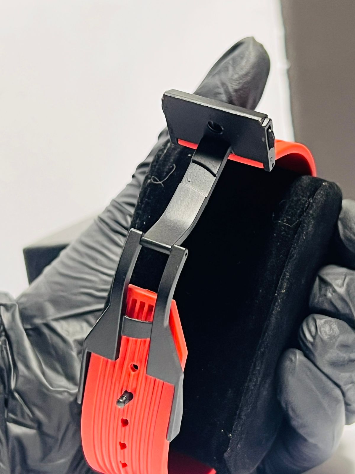 Automatic movement skeleton dial octagonal case watch enthusiast