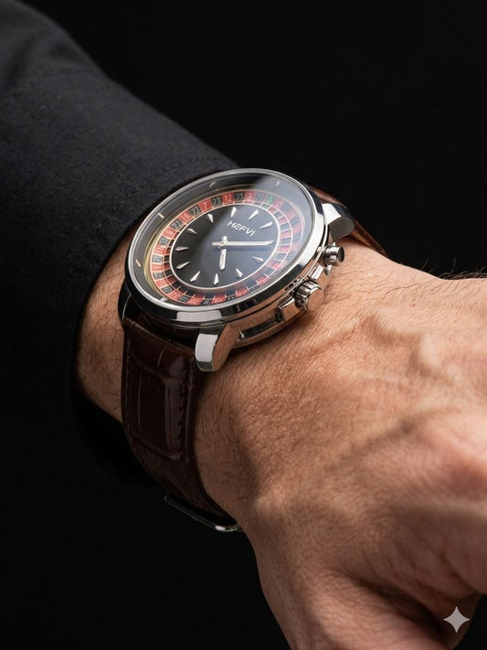 Chrono Elite Stainless Steel Men’s Watch